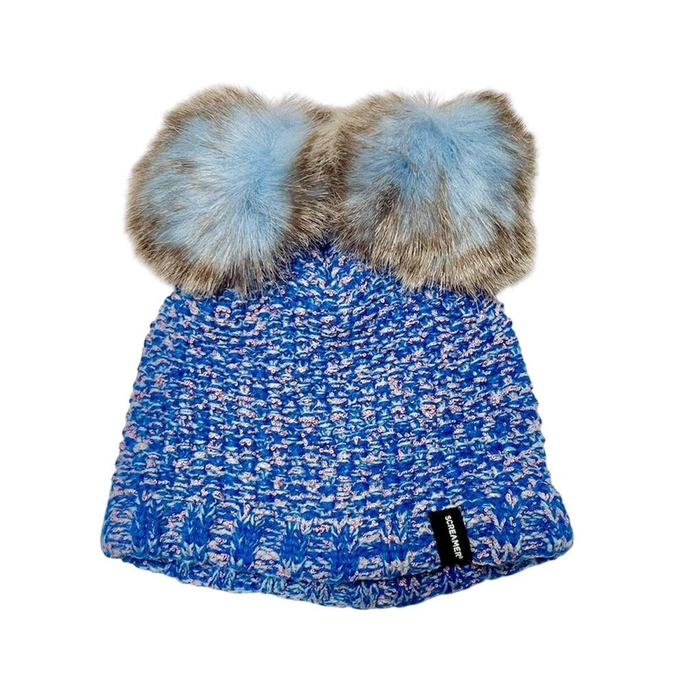 NWT Screamer Kids Fleece Lined Suzie Beanie Hat